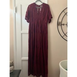 PinkBlush Lace Dress